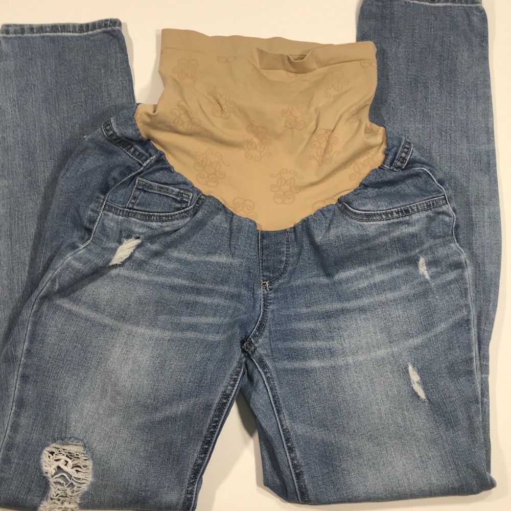Jessica Simpson maternity jeans size L 12/14